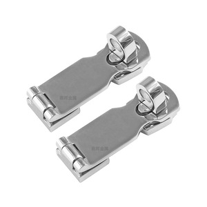 Stainless Steel Marine Door Latch With 360 Degree Swivel <b>Padlock</b> Eye For Boat Use - Product Image 2