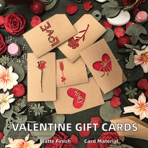 Thiệp chúc mừng Ngày Valentine tùy chỉnh với phong bì in offset cho đám cưới và tốt nghiệp - Product Image 4