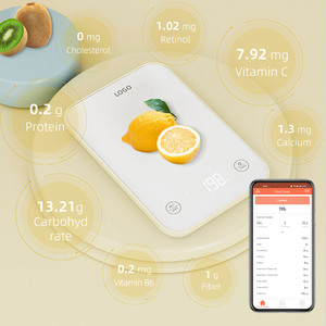 Verwalten Sie die tägliche Nährstoffaufnahme Ernährungskontrolle-Diät-App Datensammlung Essen elektronische Küchenschalanze - Product Image 6