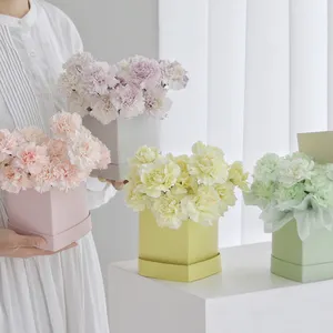 Cajas personalizadas Para San Valentín, Cajas con forma de corazón Para Flores, embalaje de rosas