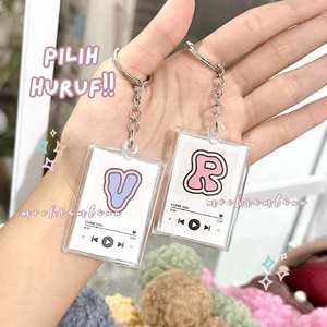 Design Custom Acrylic Keychain Transparent Key Chain <b>Rings</b> for Craft Clear Colorful Pendants DIY Acrylic Charm Wholesale - Product Image 3