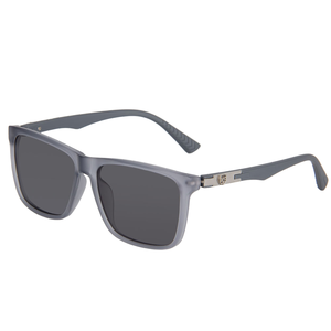 Lunettes de soleil rectangulaires légères à monture complète 9817 PC, unisexes, polarisées UV400, durables, de haute qualité, logo personnalisé - Product Image 2