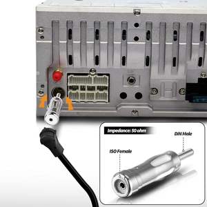 Adaptateur d'antenne de voiture Adaptateur universel d'antenne de radio FM AM pour voiture Connecteur ISO vers <span class=keywords><strong>DIN</strong></span> - Product Image 4