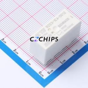 RZ03-1C4-D012 Power Relay DIP,12.7x29mm Relay 12V 1 Changeover: 1C (SPDT-Changeover)::: 400V-AC AgNi - Product Image 1