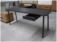 Bureau d'hôtel Fairfield Inn by Marriott avec tiroir de rangement latéral, mobilier de chambre d'hôtesse personnalisé, fabricant d'équipements hôteliers