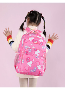 Sac à dos scolaire en nylon de grande capacité personnalisé sac pour enfants sac d'école doux et mignon sac à dos décontracté pour enfants - Product Image 6