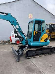 Kubota รถขุดดินขนาดเล็ก KX163 KX183 KX161ขนาด7ตันจากญี่ปุ่น KX185 KX135 KX155มีแผ่นยางสำหรับขุดไม่มีหาง - Product Image 2