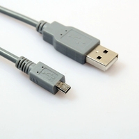 Cable DE DATOS USB chapado en oro de 8 pines, compatible con cámaras compactas Sony/Nikon/Panasonic/Olympus