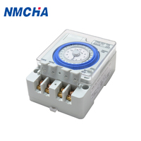 Minuterie mécanique NMCHA TB388 pour rail DIN, 16A, 110V-250V AC, 12V DC, 220V, relais temporisé, interrupteur, IP44, cuivre, usage industriel