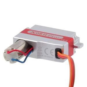 Motor sin Núcleo KST X08H Plus V2.0 DC7.4V 5.3Kgf.cm 0.09seg 9.5g 8mm con Terminales Horizontales, Engranaje de Acero Endurecido y Aleación de Aluminio, Gran Venta - Product Image 6
