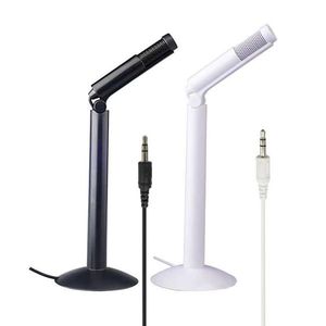 Desktop <b>Microphone</b> With Adjustable Stand 3.5mm Plug <b>For</b> <b>Computer</b> Recording And Gaming - Product Image 1