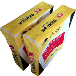 Sacs tissés en polypropylène personnalisés de <span class=keywords><strong>25</strong></span>/50 <span class=keywords><strong>kg</strong></span> pour usine de sacs PP, sacs à valve PP écologiques pour ciment et mélange sec, sacs d'emballage plastique - Product Image 2