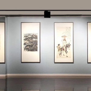 35 Wát SMD <span class=keywords><strong>LED</strong></span> nhà thông minh ánh sáng hiện đại có thể điều chỉnh màu đen nhôm tường máy giặt lõm Downlight điều khiển từ xa cho DIY cửa hàng tường - Product Image 2