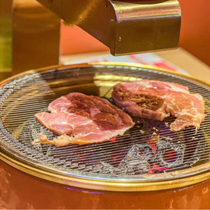 Vòng Mùa Xuân Kim Loại BBQ <span class=keywords><strong>Net</strong></span> Hàn Quốc Thương Mại Nhà Hàng 304 Thép Không Gỉ Thịt Nướng Dây Lưới Carbon BBQ Phụ Kiện <span class=keywords><strong>Net</strong></span> - Product Image 6