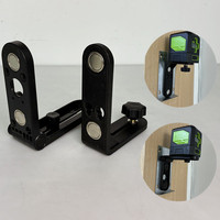 Support magnétique pour niveau laser vert, accessoires en forme de L, support magnétique puissant à suspendre