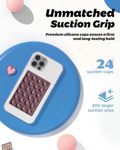 Support magnétique pour téléphone compatible avec les appareils détachables, fabriqué en silicone durable + matériau magnétique, support de tableau de bord, support de bureau - Product Image 4