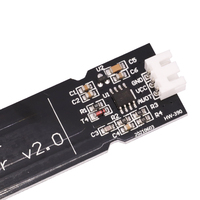 Modul Sensor Kelembaban Tanah Kapasitif Merek Asli Bahan Campuran Output Standar Tidak Mudah Terkorosi Kabel Tegangan Lebar