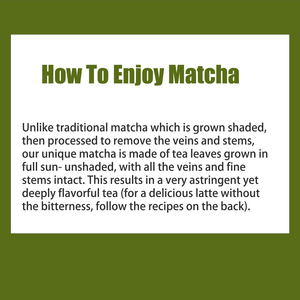 Té Verde Matcha en Polvo de Marca Privada con Alternativa a la Leche, Favorece la Mejora de la Concentración - Product Image 3