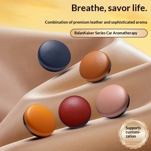 Diffuseur d'air de voiture en métal haut de gamme pour aérateurs - Baume parfumé longue durée - Aromathérapie automobile personnalisée transfrontalière - Product Image 3