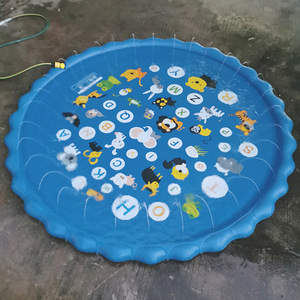 <b>Inflatable</b> Children Water Play Mat 170Cm Blue PVC Outdoor Home Use - Product Image 2