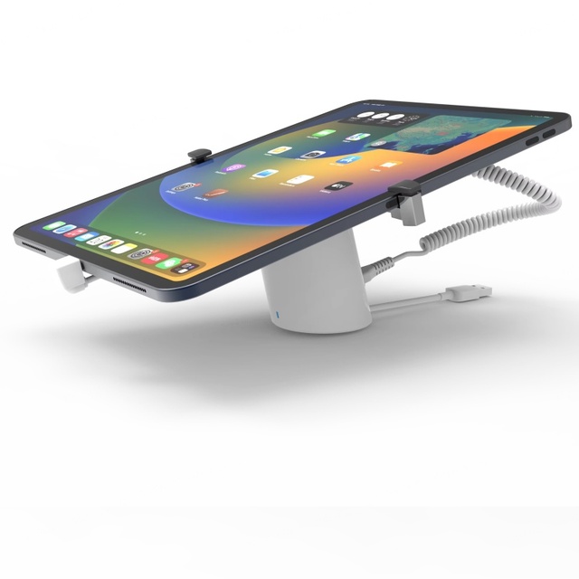 New Arrival Tablet Display Stand with Charging and Security Anti-Theft Function ABS Material Carton Packed