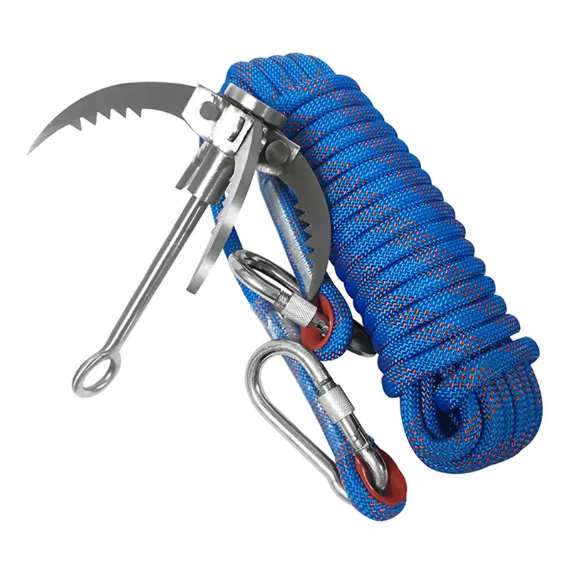 Durable Outdoor Camping Hiking Multifunctional Manufacturer Stainless Steel Claw Sawtooth Grappling Gravity Hook