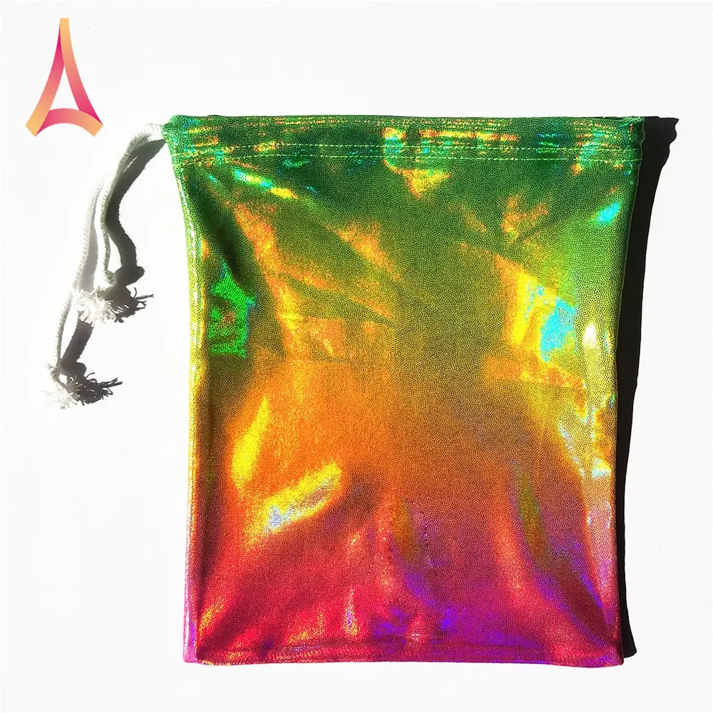 Drawstring Custom Shiny Drawstring Bag Grip Bag