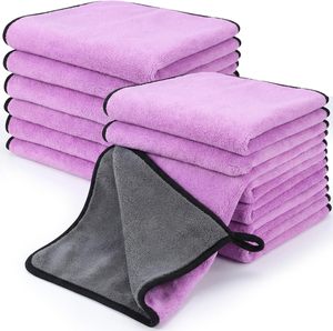 ผ้าเช็ดรถไมโครไฟเบอร์ NOVISON Quick-Dry 'L'-Knitted เนื้อนุ่มพิเศษ ป้องกันรอยขีดข่วน รุ่น Y-1213-36 - Product Image 1