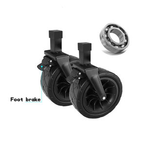 Chariot de camping portatif à quatre roues, chariot à traction, pour pique-nique, de haute qualité - Product Image 3