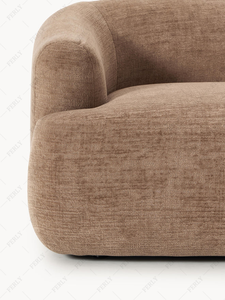 Divano Angolare Modulare a L in Velluto Morbido di Lusso Moderno Ferly <span class=keywords><strong>per</strong></span> <span class=keywords><strong>Soggiorno</strong></span> e Salotto - Product Image 6