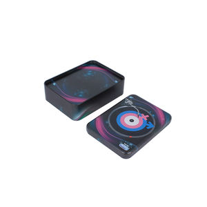 Benutzer definierte GQ Marke Rechteck Blechdose Modell GQ-168 für Kondom Verpackung mit lackiertem Finish und Offsetdruck - Product Image 6