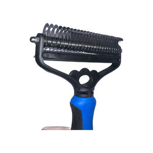 Di grandi dimensioni a doppio lato per cani da compagnia barboncini con sottopelo arruffati per rimuovere il pettine di rastrello - Product Image 5