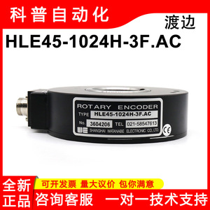 Encoder rotatorio incremental de eje hueco Watanabe HLE45-1024H-3F.AC con montaje de brida para motor de grúa y grúa torre - Product Image 5