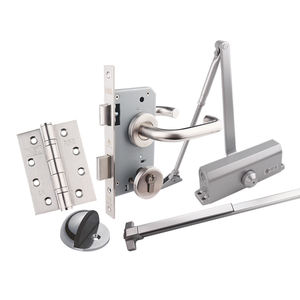 UL CE Besi Tahan Karat Modern Rel Api Pintu Interior Darurat Perangkat Keras Arsitektur - Product Image 1