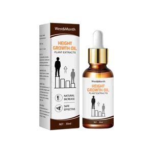 Olio essenziale all'ingrosso di massaggio del piede del corpo organico dell'etichetta privata 30ml olio di crescita ossea olio crescente di erbe