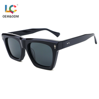 Gafas de Sol Hechas a Mano de Acetato para Viajes a la Playa, Protección UV400 Polarizadas, Calidad Premium, para Hombre y Mujer, Venta al Por Mayor