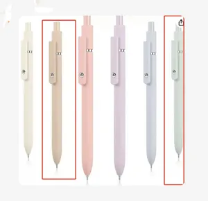 Customization Gel Pens Wholesale Custom Stationery Gel Pen For Printing Or Engraving School Supply Stationery Set