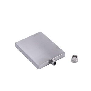 Ngoài Trời Xách Tay OEM Mini 3Oz Hình Chữ Nhật Hình 304 Thép Không Gỉ Hip <span class=keywords><strong>Flask</strong></span> Vuông Phẳng Rượu Vang Chai Hip <span class=keywords><strong>Flask</strong></span> - Product Image 1