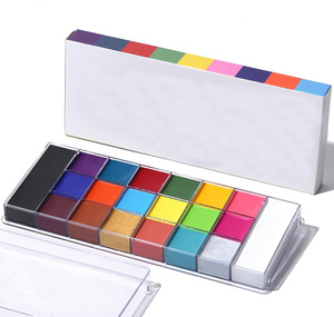 Bview Art visage corps peinture huile Palette professionnel Flash Non toxique sûr tatouage Halloween FX fête artiste fantaisie <span class=keywords><strong>maquillage</strong></span> Kit - Product Image 1