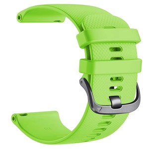 Bracelet en silicone 18mm 20m 22mm pour <span class=keywords><strong>Garmin</strong></span> Forerunner 255S <span class=keywords><strong>Music</strong></span> Forerunner255S <span class=keywords><strong>Venu</strong></span> 2S Vivoactive 4 4S 3S - Product Image 1