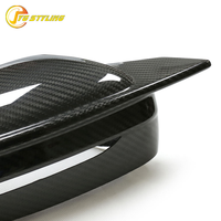 Coques de rétroviseurs latéraux aspect fibre de carbone sèche LHD pour BMW M3 G20 G30 G42, amélioration look G80, accessoires extérieurs pour rétroviseurs de voiture