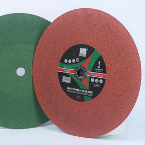 Disque abrasif en oxyde d'aluminium de 355 mm de diamètre OEM |   Disque de meulage rond haute dureté, usine du Vietnam - Product Image 1