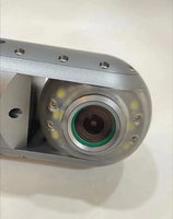 Kamera kubah Analog Full HD 2MP, CMOS 360 derajat 6x1W lampu 10 langkah peredupan 3.6mm sudut lebar 1 tahun penglihatan malam kartu SD DVR