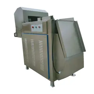 Easy operation industrial frozen meat flaker plate chopper machine