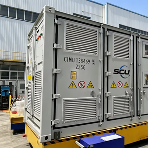 Reliable SCU 1.2/2.4MWh Solar PV System with Energy Storage <b>Generation</b> Solutions Air Cooling CAN - Product Image 1