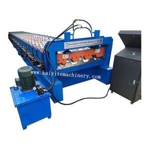 <span class=keywords><strong>Venta</strong></span> al por mayor de estructura de acero de Metal cubierta de piso de rollo que forma la máquina - Product Image 6