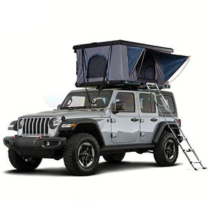 Tente de toit de camping en tissu polyester, tente de toit rigide, Dachzelt, 2 personnes, imperméable, résistante aux UV, tente de toit quatre saisons - Product Image 3