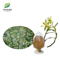 Extrait d'Herba Dendrobii standardisé de qualité industrielle, 99% de poudre d'extrait de Dendrobe