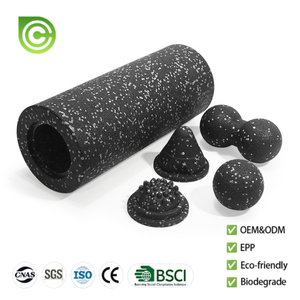 5-इन-1 मांसपेशियों में विश्राम योग स्तंभ फोम सेट मूंगफली गेंद मालिश गेंद की मांसपेशियों में छूट उच्च घनत्व एपीपी फोम रोलर - Product Image 1