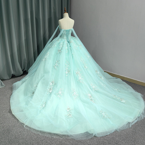 Jancember 5832 Fairy Empire Quinceañera fiesta <span class=keywords><strong>de</strong></span> cumpleaños vestidos formales para 15 <span class=keywords><strong>niñas</strong></span> - Product Image 5